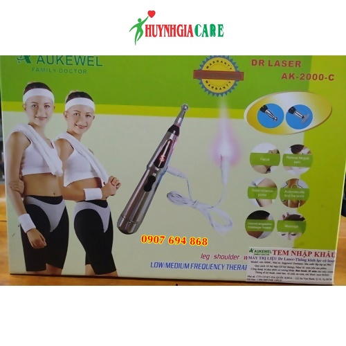 Bút dò huyệt châm cứu và điều trị viêm mũi AK2000C