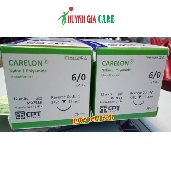 Chỉ phẫu thuật Carelon 6/0