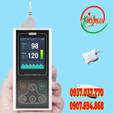 Máy đo SPO2 CMS60D1 cầm tay có pin sạc