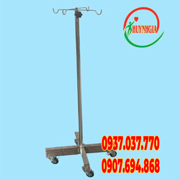 Trụ treo dịch truyền inox 304