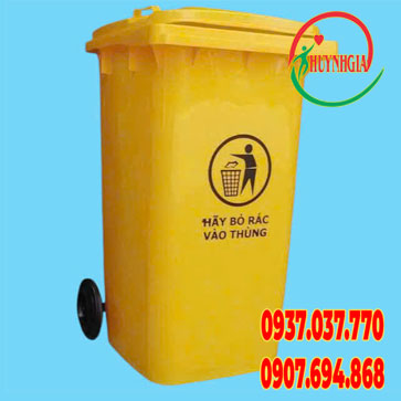 Thùng rác nhựa HDPE 240 lít SGP-240