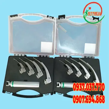 Bộ đặt nội khí quản 4 lưỡi cong