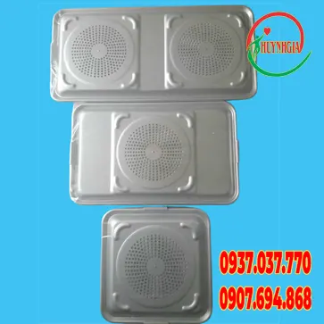 Hộp hấp dụng cụ (Hộp đựng dụng cụ) hợp kim nhôm
