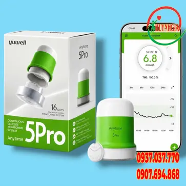 Máy đo đường huyết liên tục Anytime 5 Pro