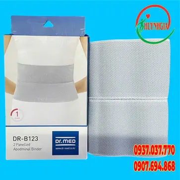 Đai nịt bụng 2 bản Dr.B123 các size